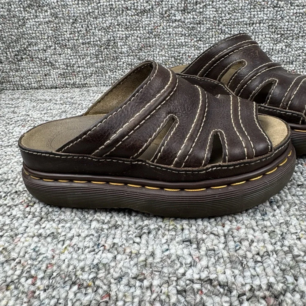 Vintage Dr. Martens Sandals Mens Size 6 Chunky England Y2K 8582 Brown